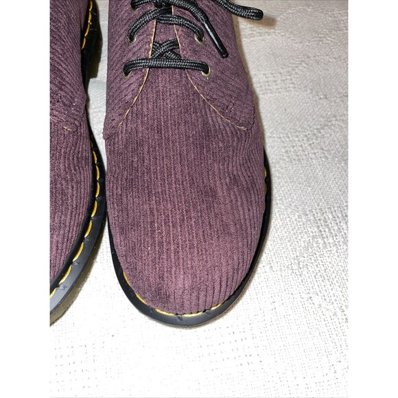 Dr. Martens Men’s Corduroy Oxfords Size 8 M Purple Streetwear Outdoors City NWOB main image 10